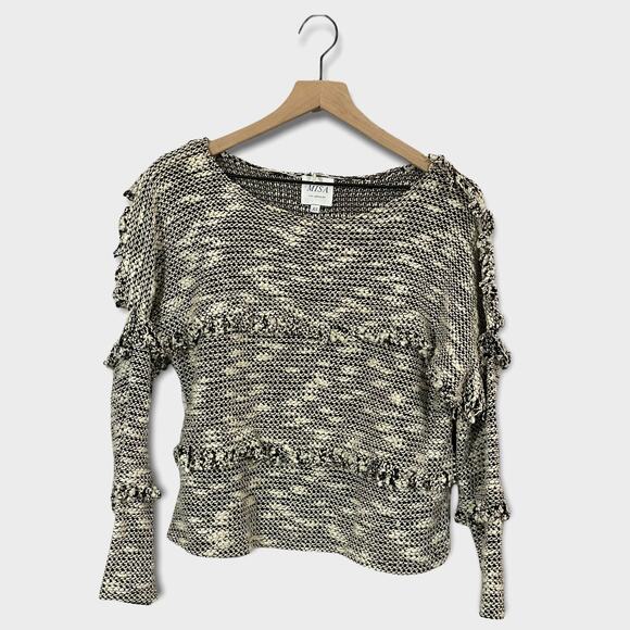 Misa Los Angeles Sofya Sweater - Black Multi - XS - Picture 1 of 13